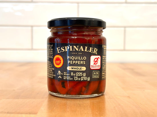Whole Piquillo Peppers Lodosa, Espinaler, Spain (225g)
