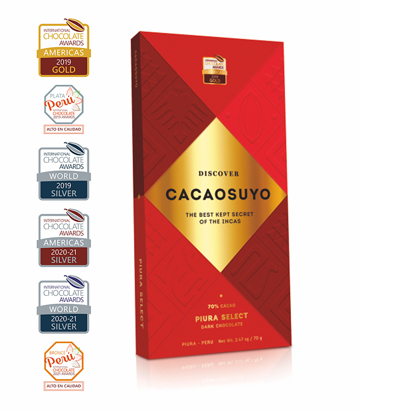Cacaosuyo 'Piura Select 70%' Chocolate, Peru (2.47oz)
