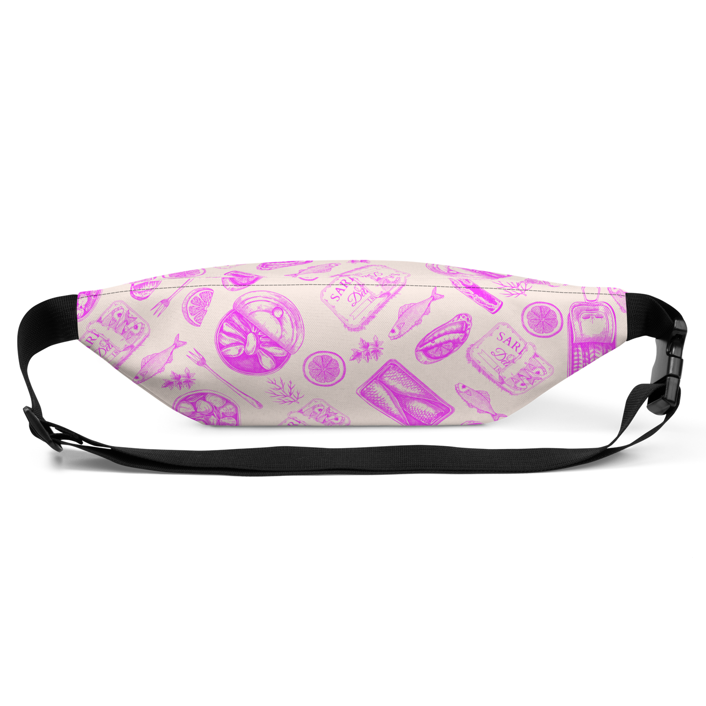 Tinned Fish Fanny Pack - Caribbean Pink by DECANTsf