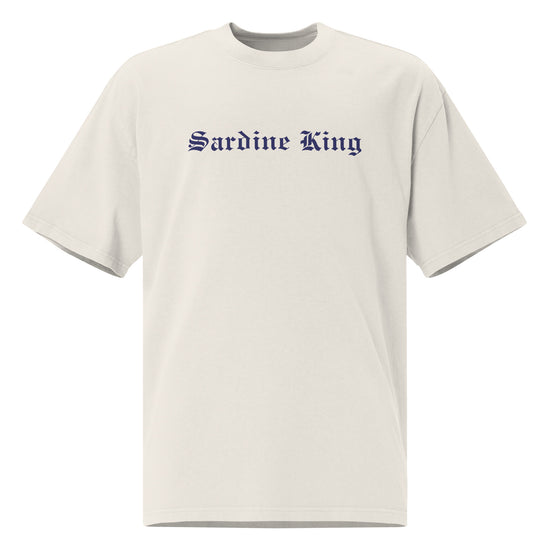 Sardine King | Oversized faded t-shirt