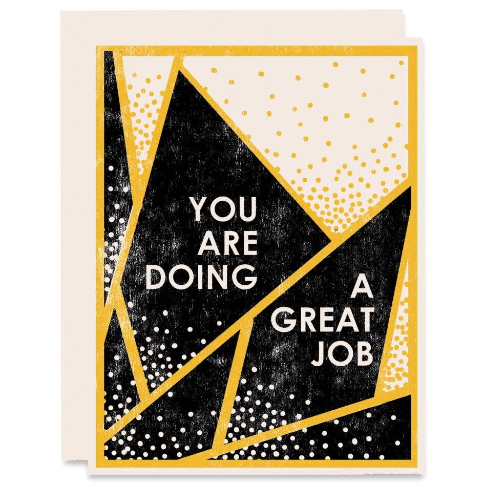 Doing A Great Job Encouragement Card