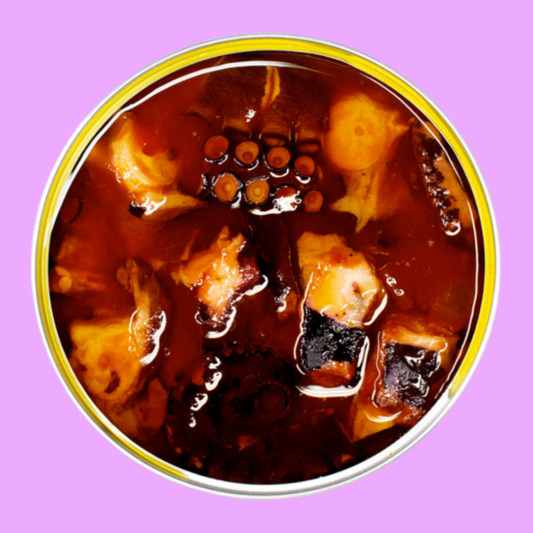 Spicy tinned octopus for a bold flavor from DECANTsf