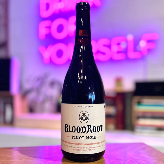 BloodRoot Pinot Noir, Sonoma County, California 2022