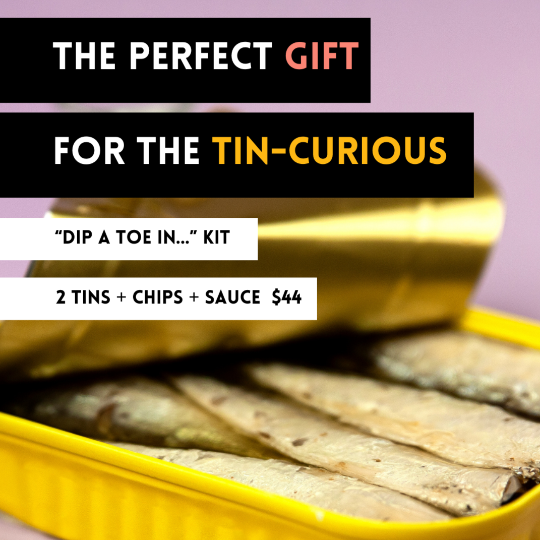 2-Tin Fish Kit: Dip a Toe In..