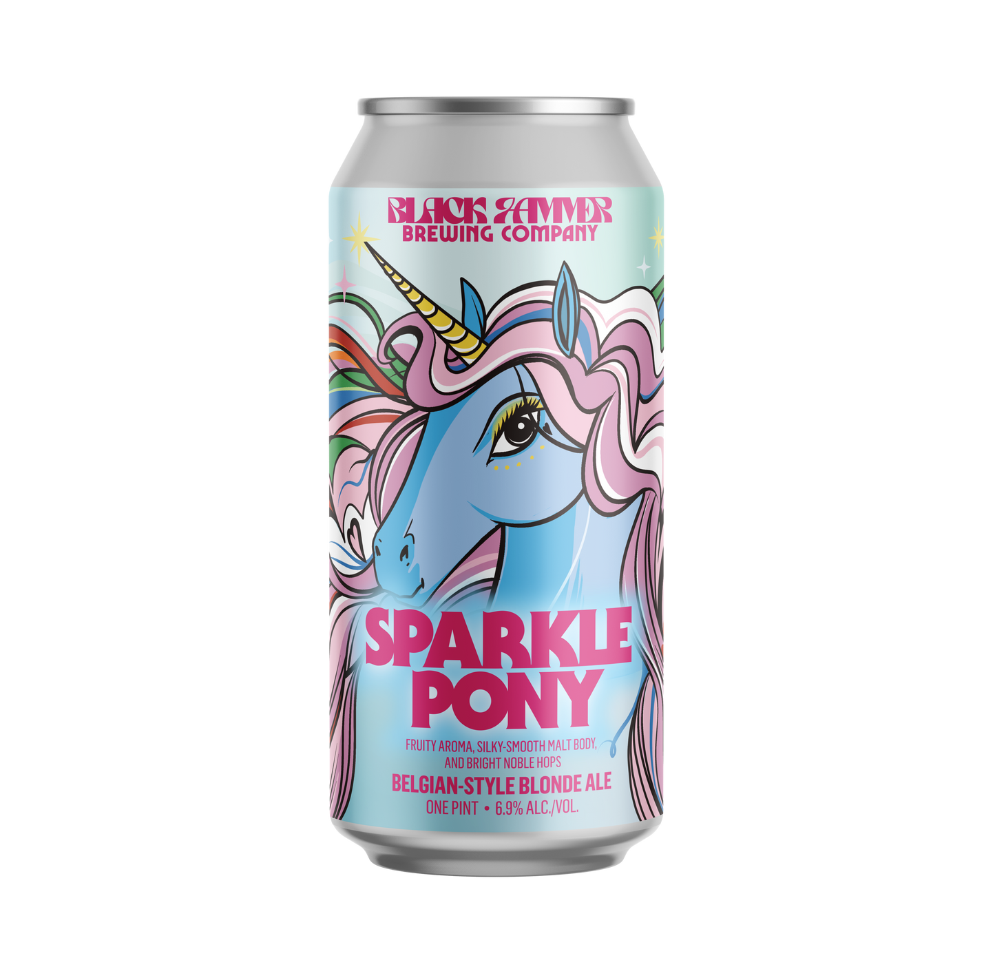 Black Hammer Brewing 'Sparkle Pony' Belgian Blonde Ale, San Francisco, CA (16oz Can)