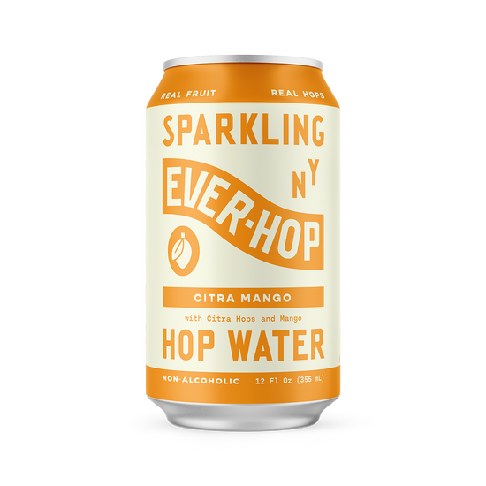 Ever-Hop 'Citra Mango' Sparkling Hop Water (Non-Alc), NY [12oz. can]