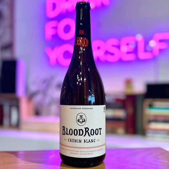BloodRoot 'Heringer Vineyard' Chenin Blanc, Clarksburg, Lodi, California 2022