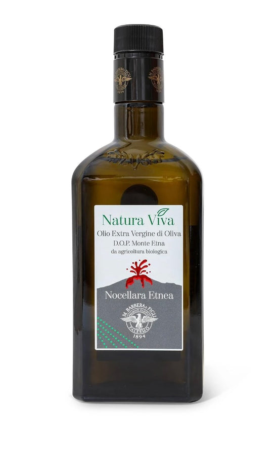 Natura Viva by Barbera 'Monte Etna PDO' Extra Virgin Olive Oil, Sicily, Italy (500ml)