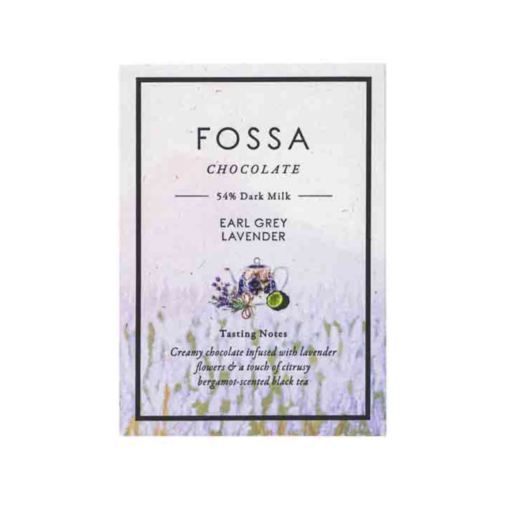 Load image into Gallery viewer, Earl Grey Lavender Dark Milk Chocolate (Limited Edition) Chocolate, Fossa, Singapore

