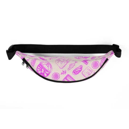 Tinned Fish Fanny Pack - Caribbean Pink by DECANTsf