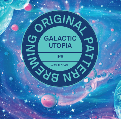 Original Pattern Brewing Co. 'Galactic Utopia' IPA, Oakland, CA [16oz Can]