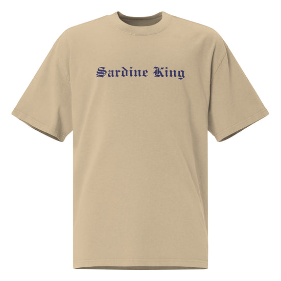 Sardine King | Oversized faded t-shirt