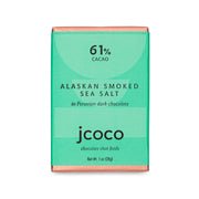 Alaskan Smoked Sea Salt 61% Dark Chocolate, Jcoco, Washington (1oz Mini) - DECANTsf