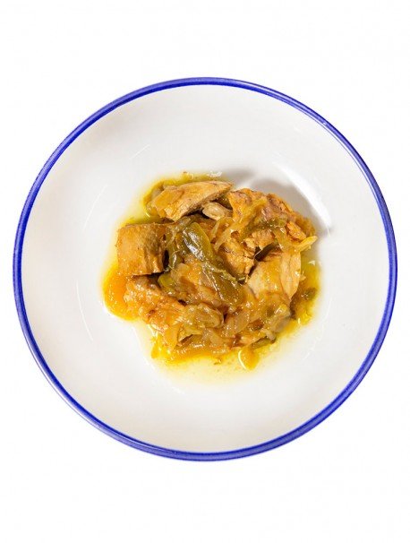 Albacore Tuna Loins with Onion & Green Pepper, Artesanos Alalunga, Spain - DECANTsf
