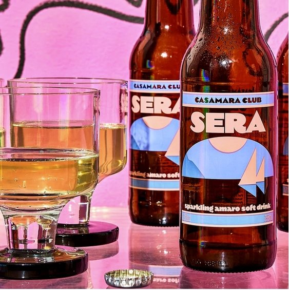 Casamara Club 'Sera' Leisure Soda (Non-Alcoholic) [12oz bottle] - DECANTsf