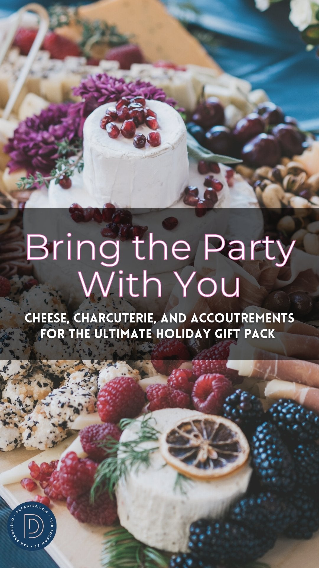 Cheese & Charcuterie Gourmet Gift Packs - DECANTsf