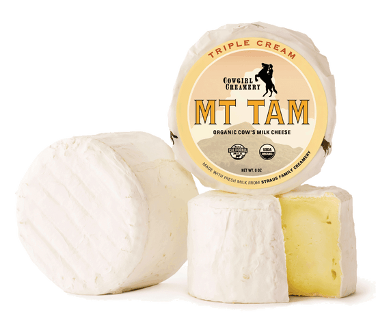 Cowgirl Creamery "Mt Tam" Organic Triple Creme Cow's Milk, Petaluma, CA (8oz) - DECANTsf