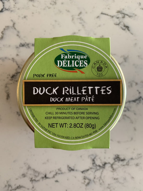 Fabrique Delices Duck Rillettes (2.8oz) - DECANTsf