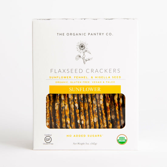 Organic Pantry Sunflower Flaxseed Crackers [Certified Gluten Free], CA - DECANTsf