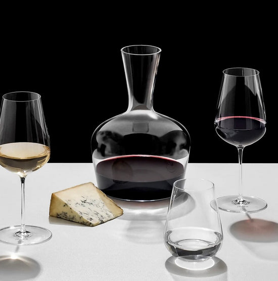 Load image into Gallery viewer, Stemless Wine &amp;amp; Water Glass Set of 2, Jancis Robinson by Richard Brendon - DECANTsf
