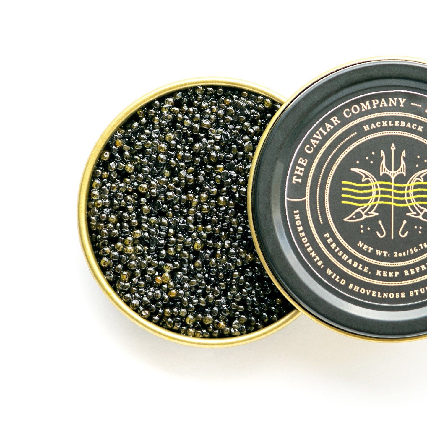 The Caviar Co "Hackleback" Wild Shovelnose Sturgeon Roe - DECANTsf