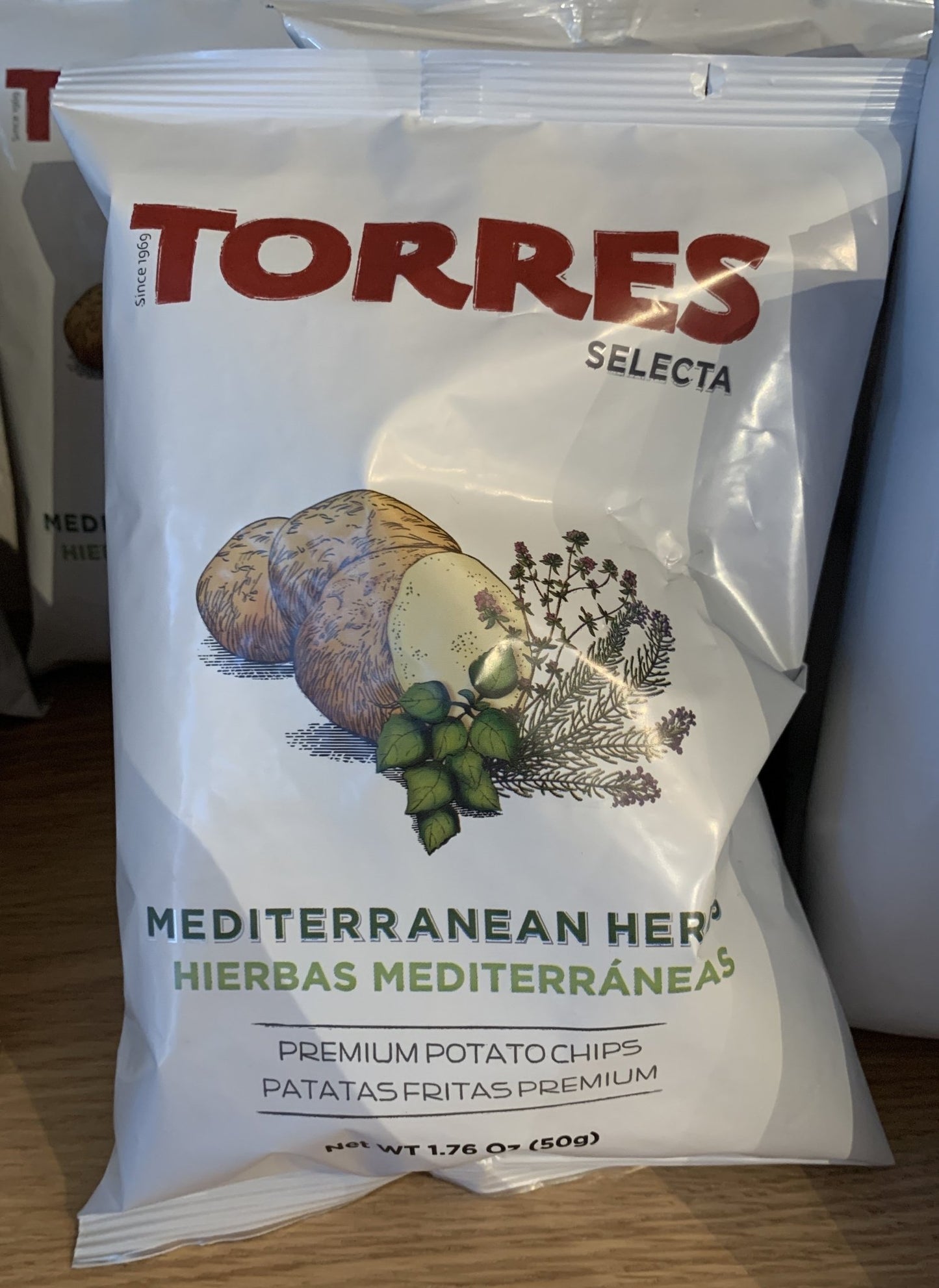 Torres Med Herbs Chips (50g small bag) - DECANTsf